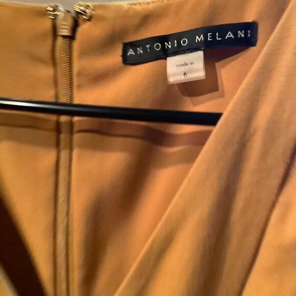 Antonio Melani Women Mustard Colored Jumpsuit - Picture 6 of 6